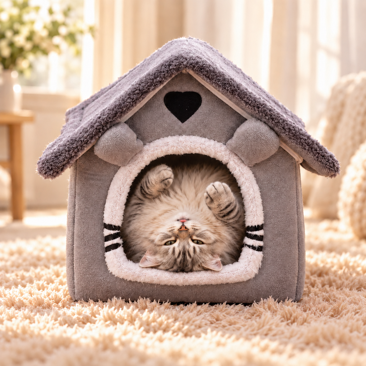 A Warm & Private Little Pet House 🐶