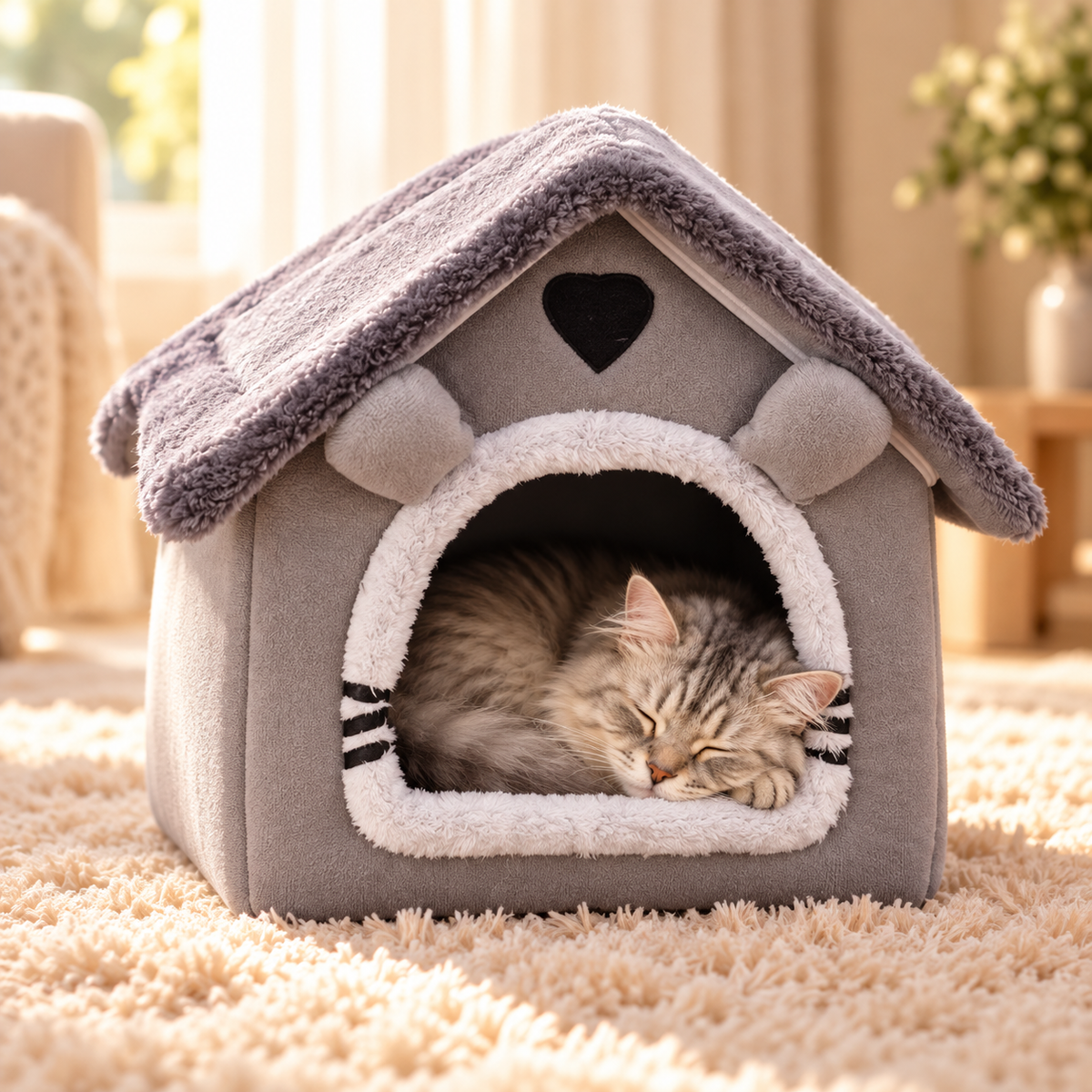 A Warm & Private Little Pet House 🐶