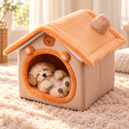 A Warm & Private Little Pet House 🐶