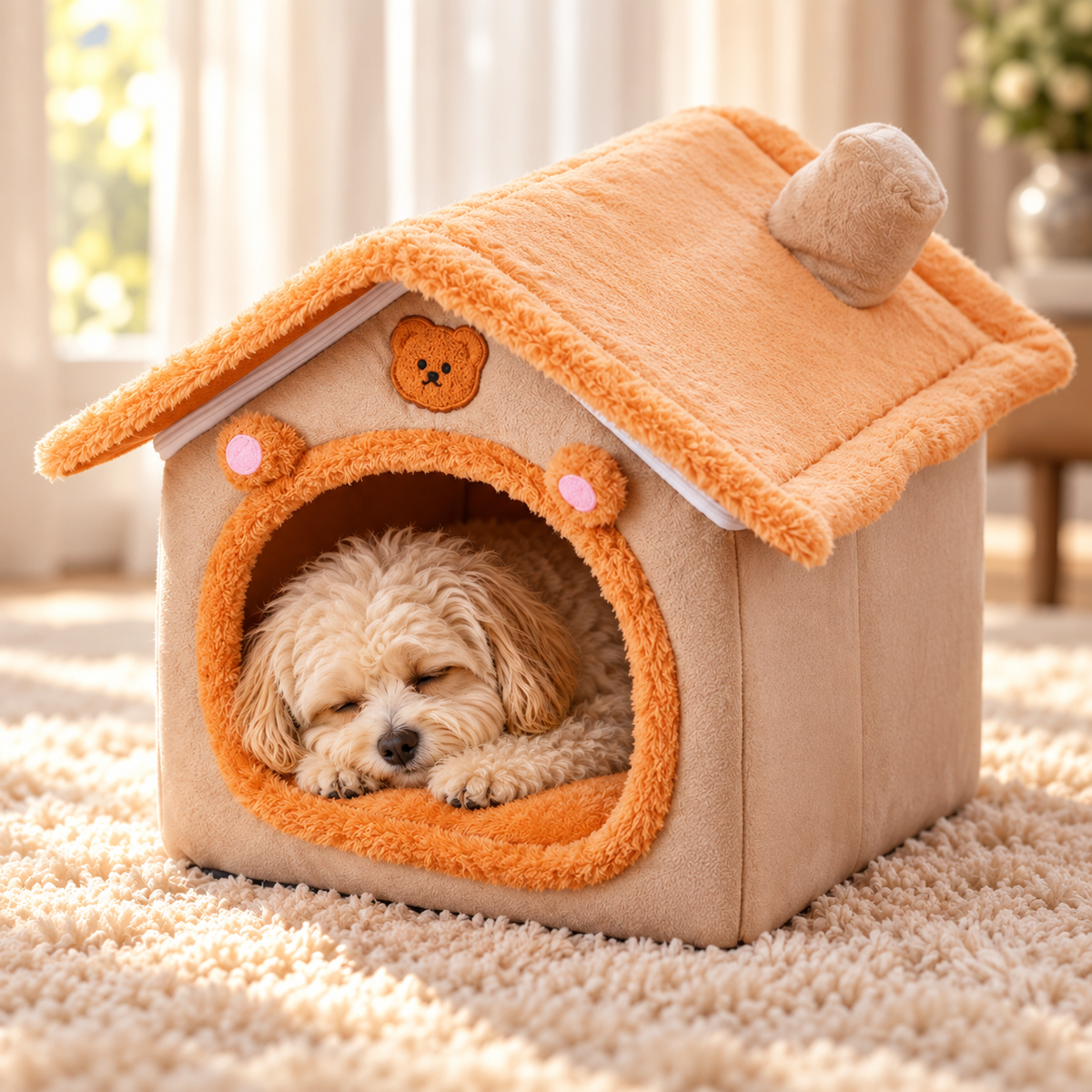 A Warm & Private Little Pet House 🐶