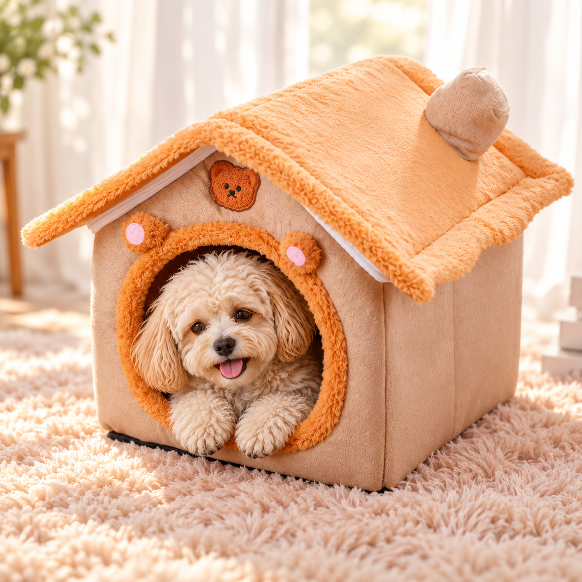 A Warm & Private Little Pet House 🐶